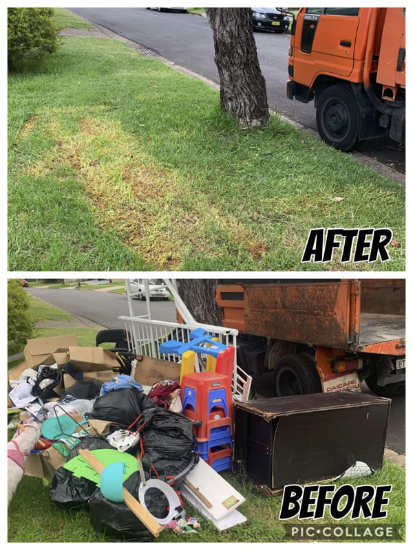 b&A household rubbish waste removal sydney
