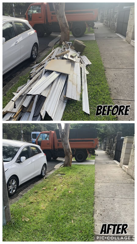 b&A household rubbish waste removal sydney