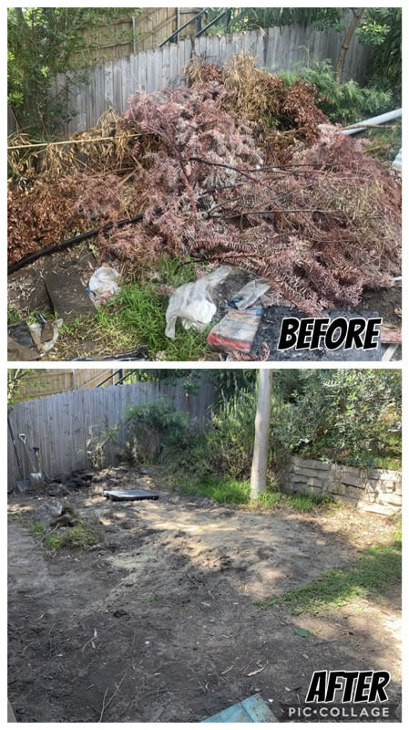 b&A garden rubbish removal sydney