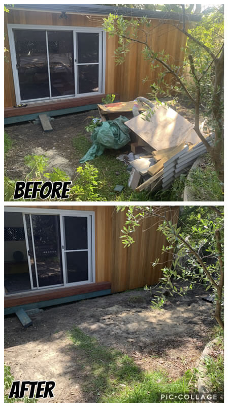 b&A backyard rubbish removal sydney