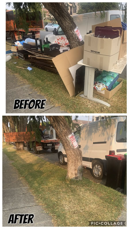 b&A household rubbish waste removal sydney