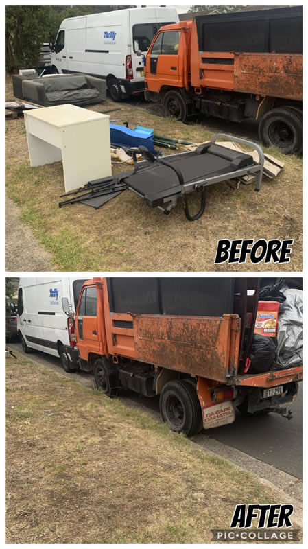 b&A household rubbish waste removal sydney